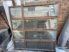 iron window with 5mm glass