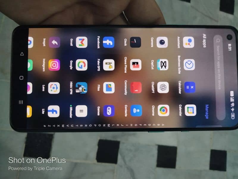 OnePlus 8t available 12+12/256 android 14 10/10 no any fault 2