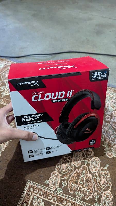 Hyper x cloud 2 wireless with box 2