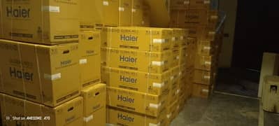 Hair Ac DC inverter 1ton 1.5tonAc Brend new sell Eid k bad Rat up