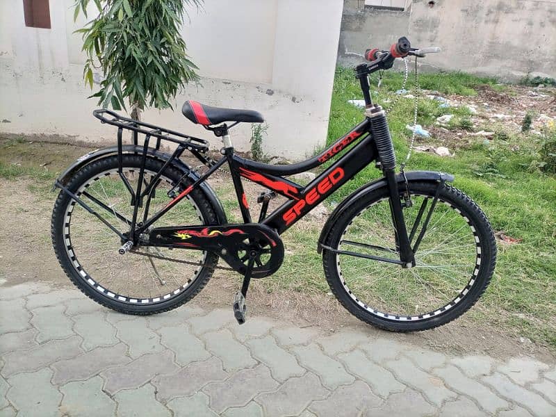 speed almost new 24 inch bicycle for sale 0