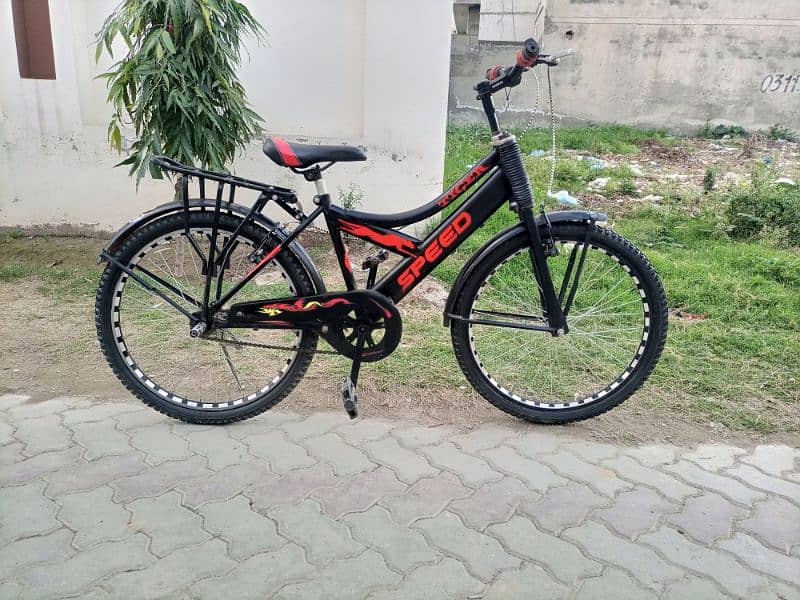 speed almost new 24 inch bicycle for sale 3