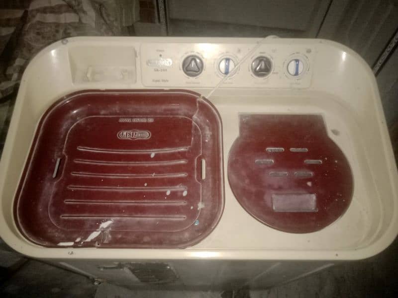 super Asia twin tab washing machine for sale 0