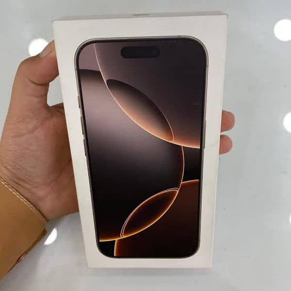 iphone 16 pro max non pta black coloure no box open pin pack 1