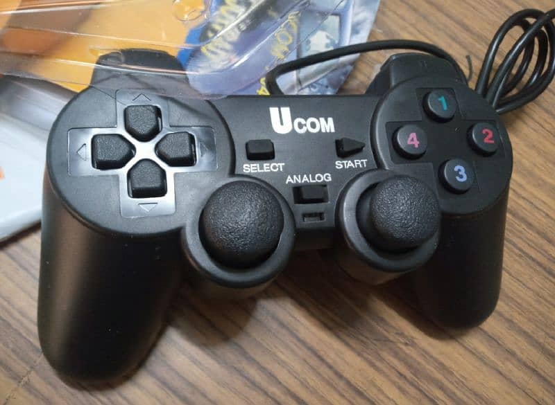 (Premium-Qualityl Joypad Wired USB 2.0Joy Stick Black Gamepad Joystick 3