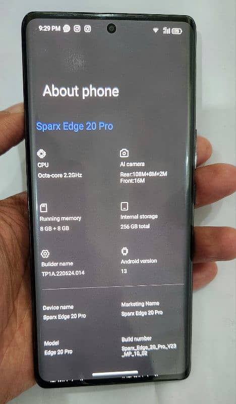 Sparx Edge 20 Pro 1