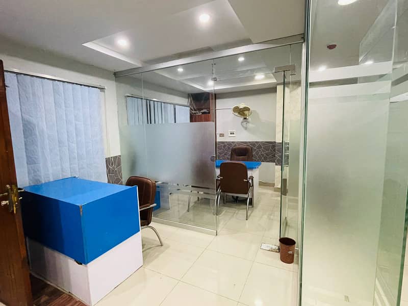 Furnished office space available for rent in bahia Town phase 4 civic center 5