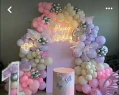 Birthday Iftar aqiqa balloon decorations Event Planner