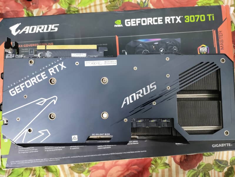 RTX 3070 Ti GIGABYTE AORUS MASTER with Box 5