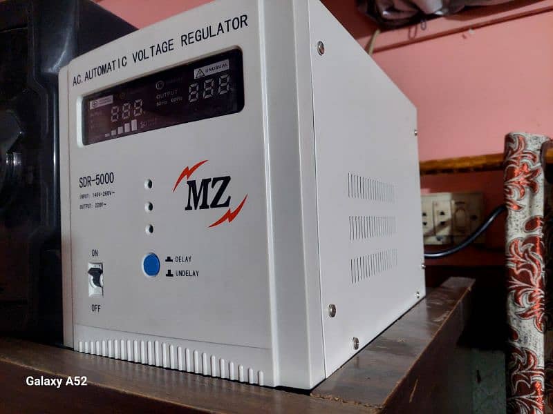 M Z Automatic 5000 Watt stabilizer Input 140~260v Output 220v 0