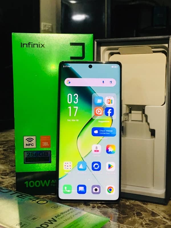 Infinix note 40 pro+ 5g 5