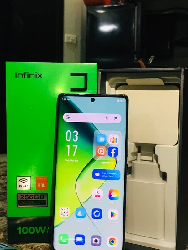 Infinix note 40 pro+ 5g 6