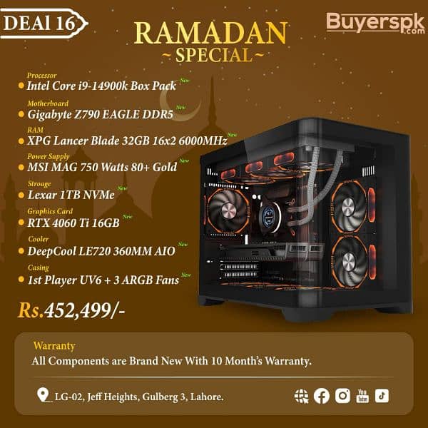 Gaming Rendering Editing PC Deals 16