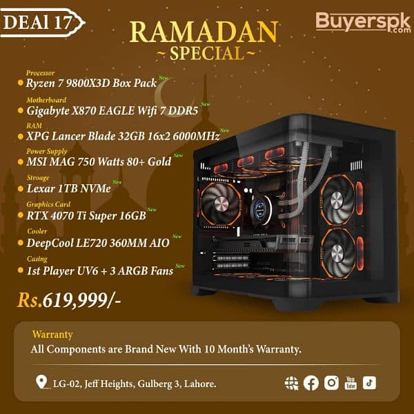 Gaming Rendering Editing PC Deals 15