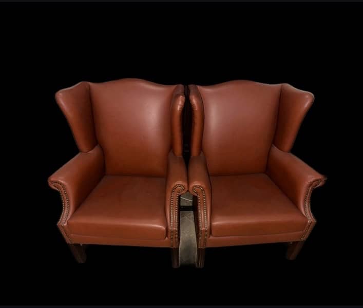 Pure leather chesterfield 2