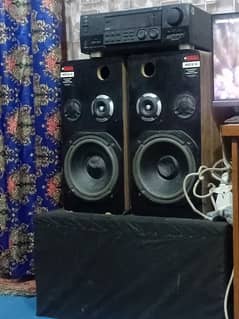 10inch yamha k 2 daba 12 inch 1 daba JVC amplifier  03244430095