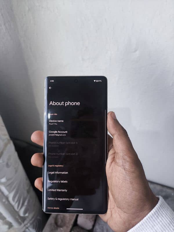 Google pixel 7 pro 256GB Aproved 4