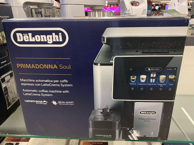 Delonghi coffee machine Elleta Explore hot and cool 1