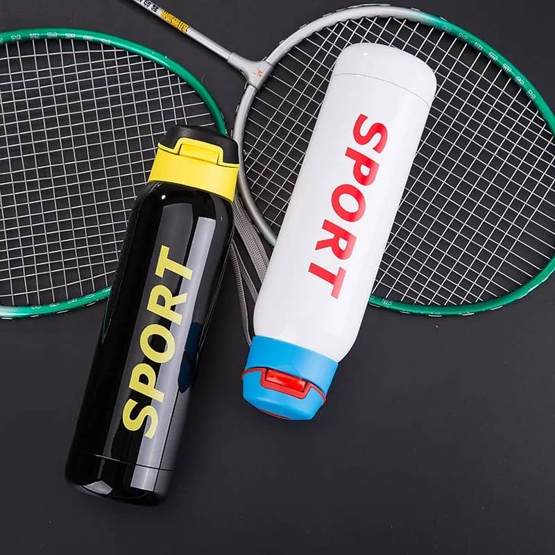 500ml Thermal Water Bottle with Straw | Leak-Proof for Gym & Sports 3