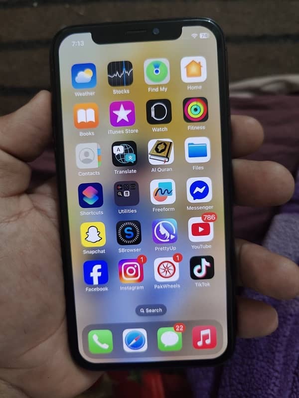 iphone x 64 gb ok set non pta 0