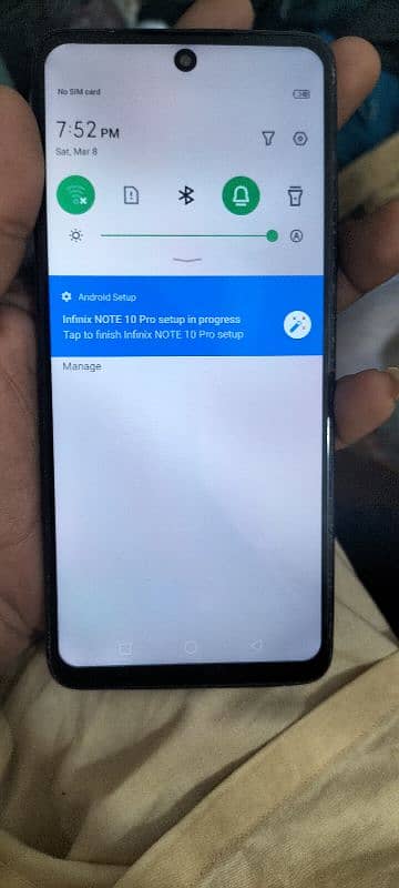 Infinix note 10 pro 8/128 1