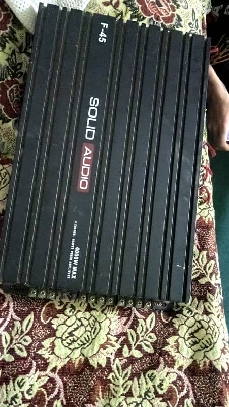 Original Car Subwoofer &Car Amplifier And Bass tube 2