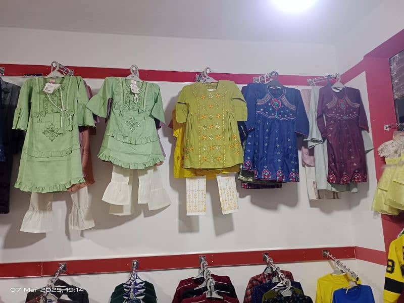 kids Garments Setup/Shop for sale urgent 3