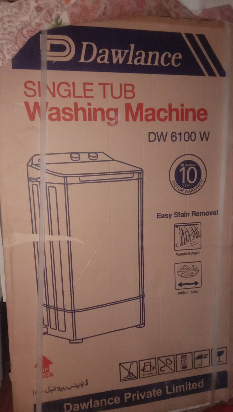 Brand new DW 6100 W washing machine 2