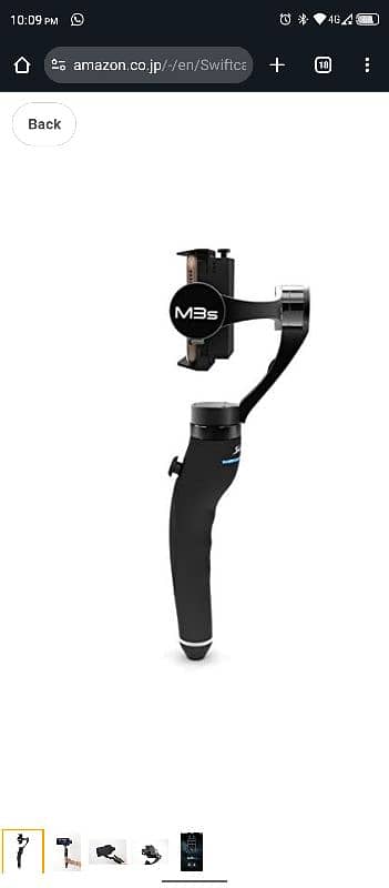 3 Axis Handheld Stabilizer Gyro Stick Gimbal 6