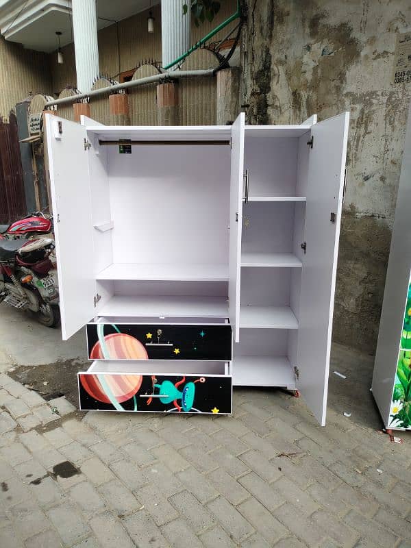 3 door kids cupboard / baby wardrobe / Almari. 0316,5004723 11