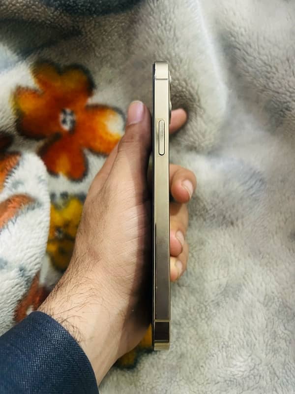 Iphone 12 pro PTA approved gold with box 2