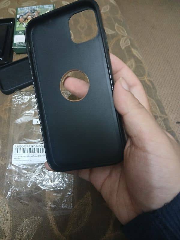 iPhone 11 leather case brand new 1