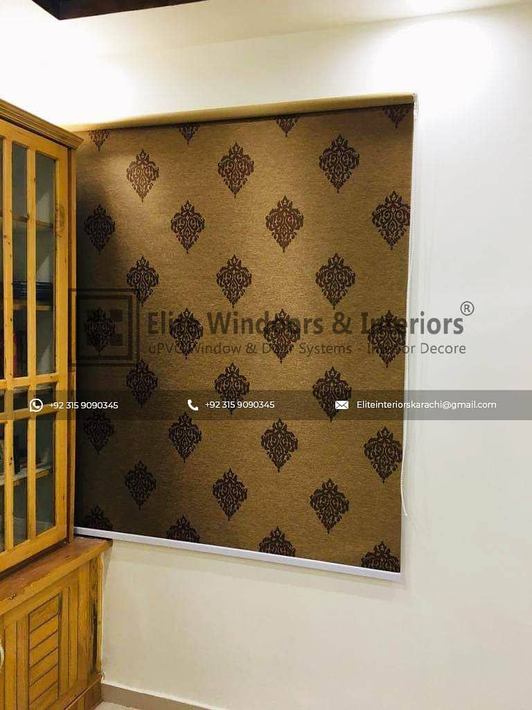 Premium trendy  Window Blinds, Shutters & Designer Curtains 6