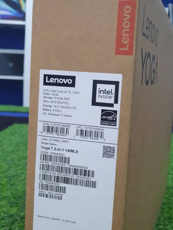 Lenovo Yoga 7 14 14IML9 intel Core 5 125u New Laptop's 1