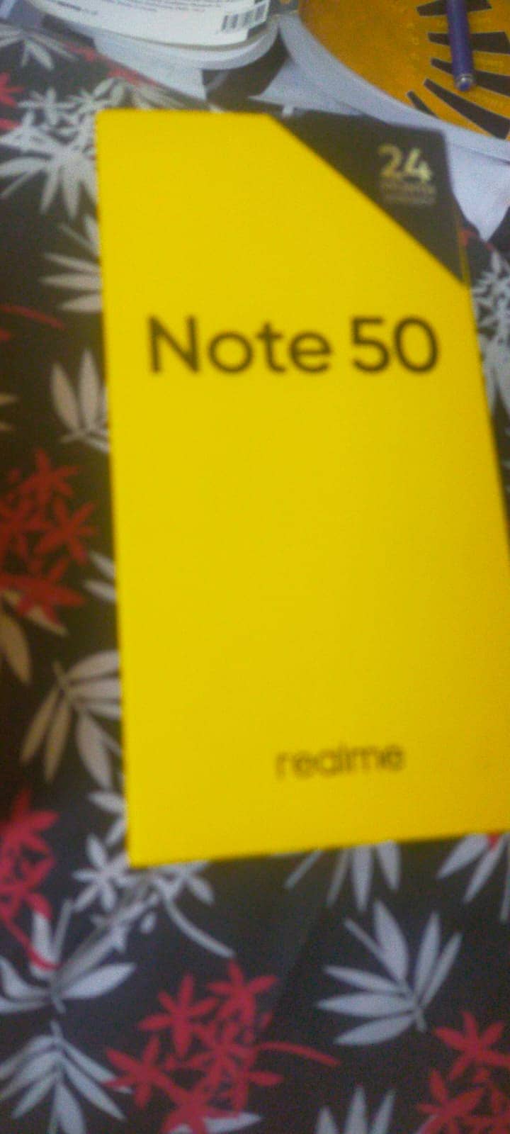 Note 50 realme 1