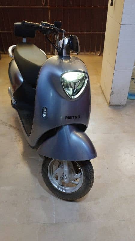 Electric Bike Scooty Metro M6 | Model 2023 1