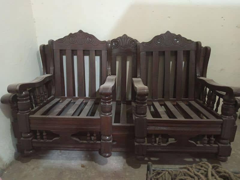 wood Sofa 1