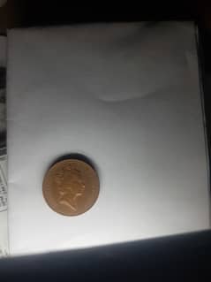 1994 one penny old coin 100$