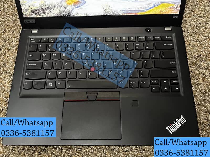 Lenovo Thinkpad T490 Core i7 8th Gen Generation IPS Touch Screen 1080p 3