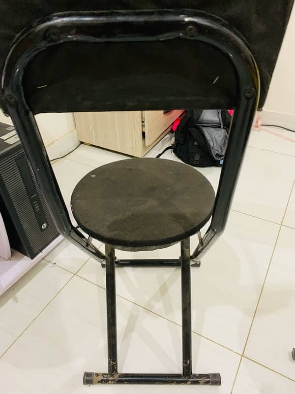 Foldable Chair rod iron 2 3