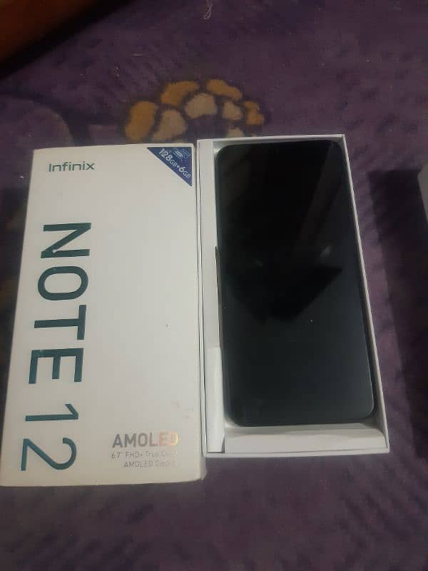 infinx note 12 6/128 full box 3