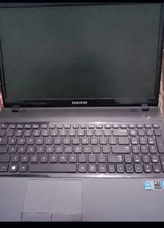 Black Colour Samsung Laptop