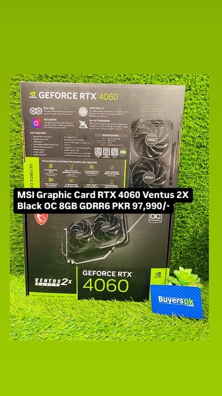 RTX 4060 8GB,Rtx 3050 6GB Graphic Card 1