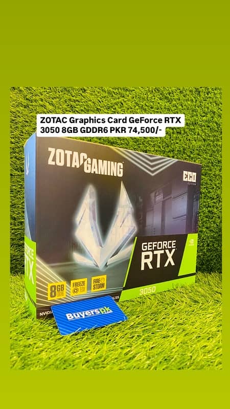 RTX 4060 8GB,Rtx 3050 6GB Graphic Card 3