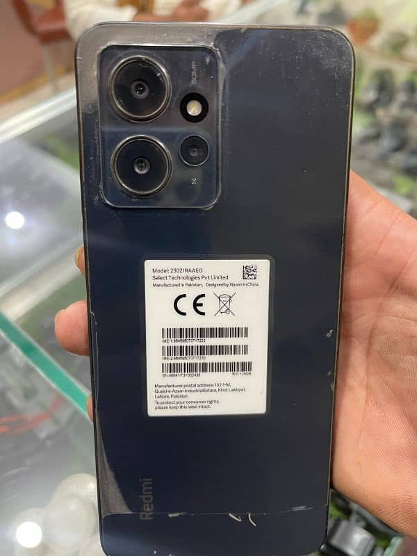 Redmi not 12 8gb 128gb full box condition 10 by 8 0