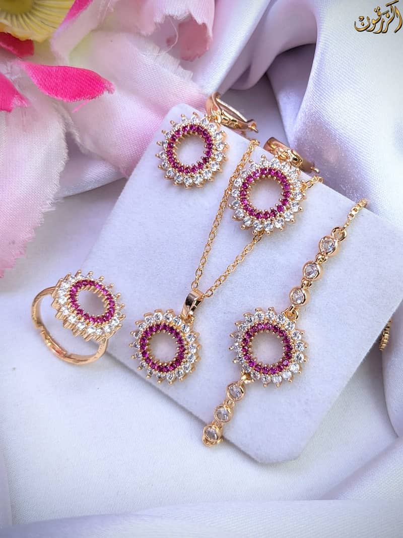 Delicate Design Fancy Zircon Set 2