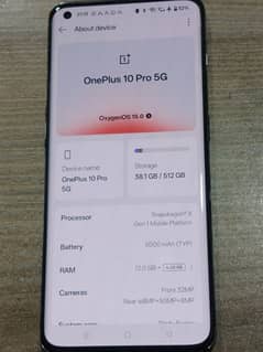 ONEPLUS 10 PRO OFFICIAL PTA ( panda Edition special) 16/512