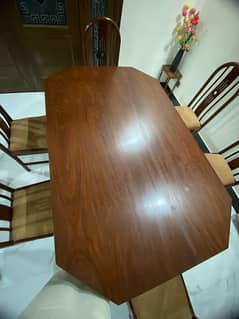 Dinning Table with 6 chair pure wooden