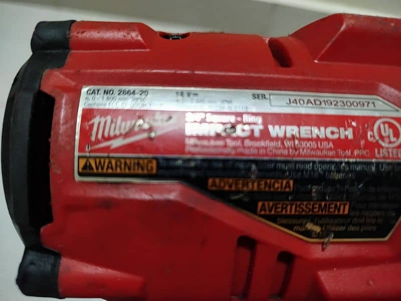 Milwaukee Impact Wrench (Heavy duty) 5