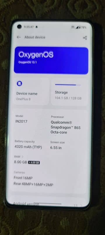 OnePlus 8 0